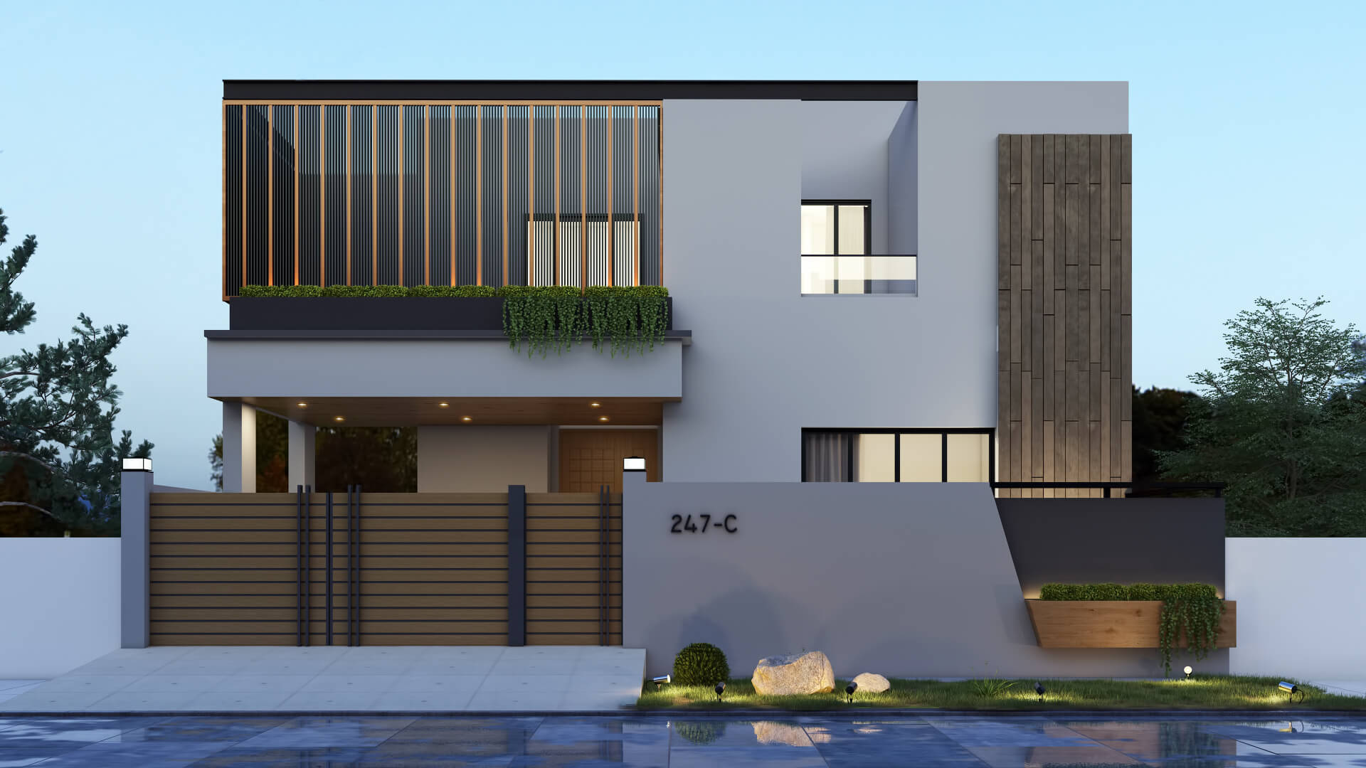 Modern House Design in Pakistan - ArchXStudio