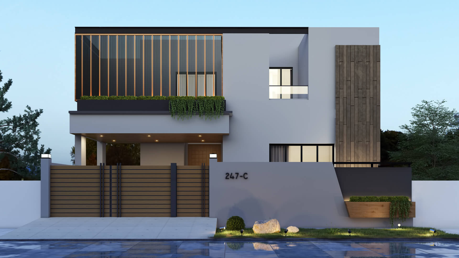 Modern House Design In Pakistan ArchXStudio   Render 01 