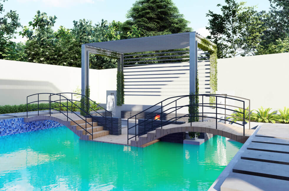 Modern Swimming Pool renders