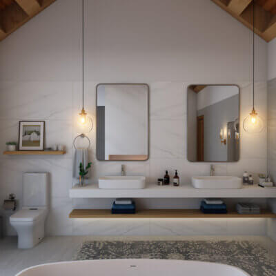 elegant bathroom design